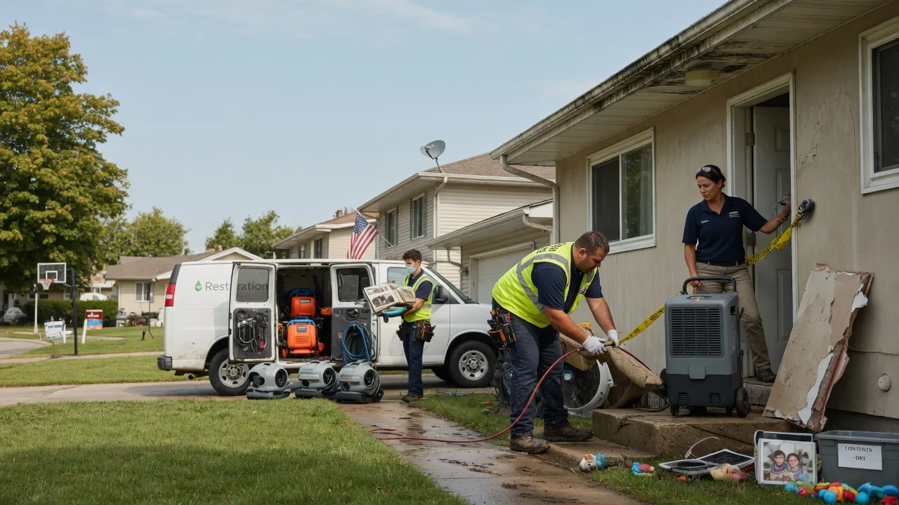 Water Damage Restoration in Hendersonville, TN near me